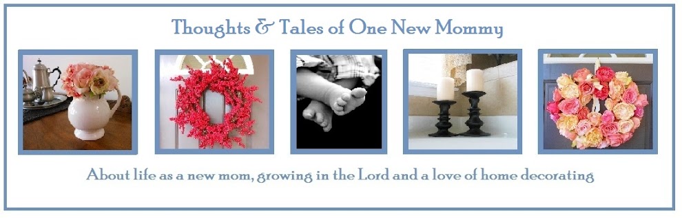 Thoughts & Tales of One New Mommy