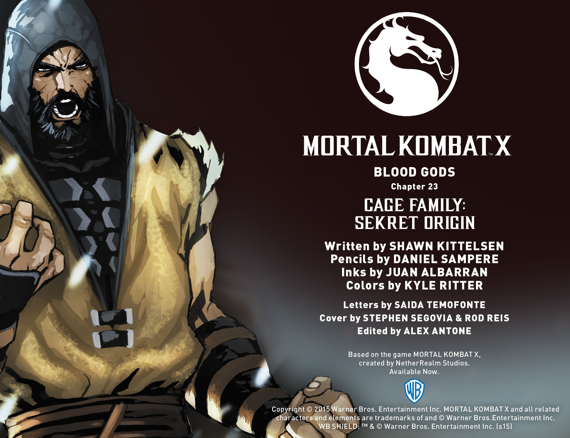 Read online Mortal Kombat X [I] comic -  Issue #23 - 3