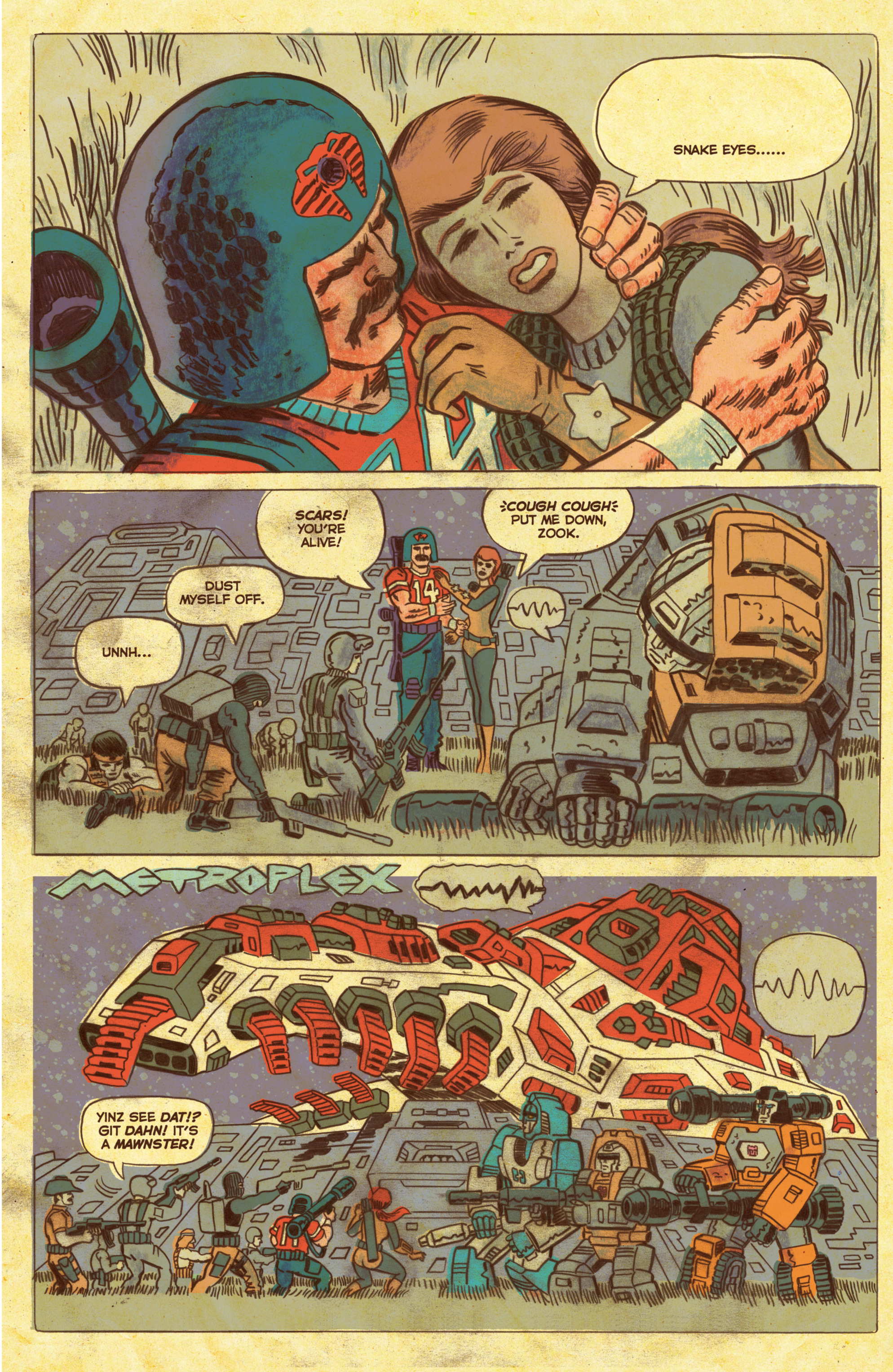 Read online The Transformers vs. G.I. Joe comic -  Issue #4 - 17