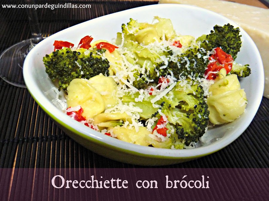 Orecchiette con brócoli