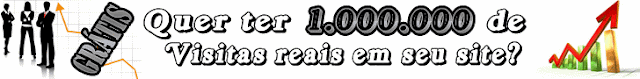  Fa&ccedil;a seu Contador de Visitas explodir! Utilize nosso Sistema de Tr&aacute;fego para atrair at&eacute; 1 Milh&atilde;o de visitantes reais ao seu site