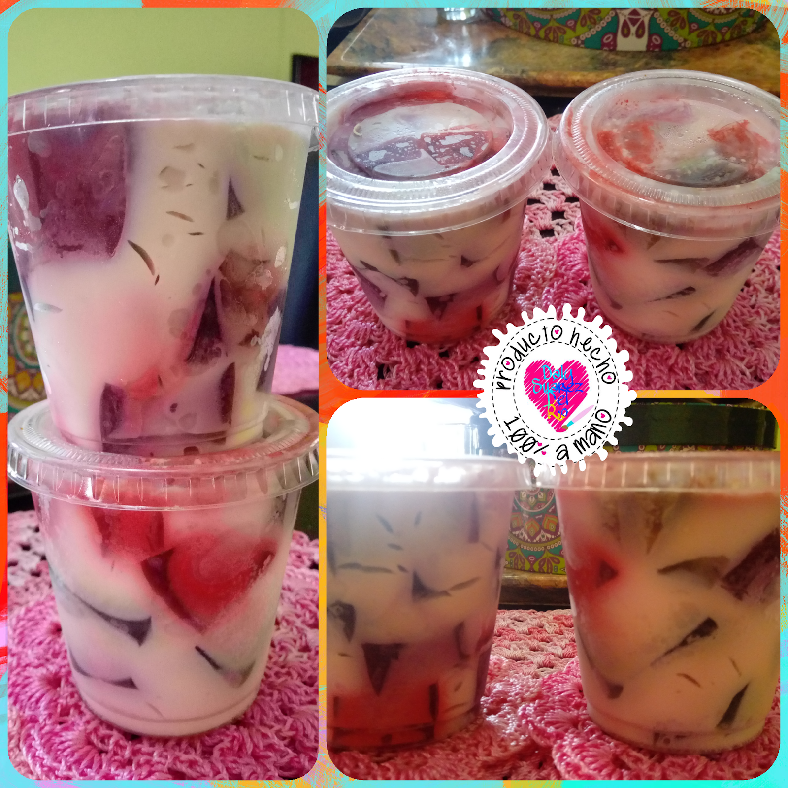 Arriba 105+ Foto Imagenes De Gelatinas De Mosaico En Vaso Actualizar 10