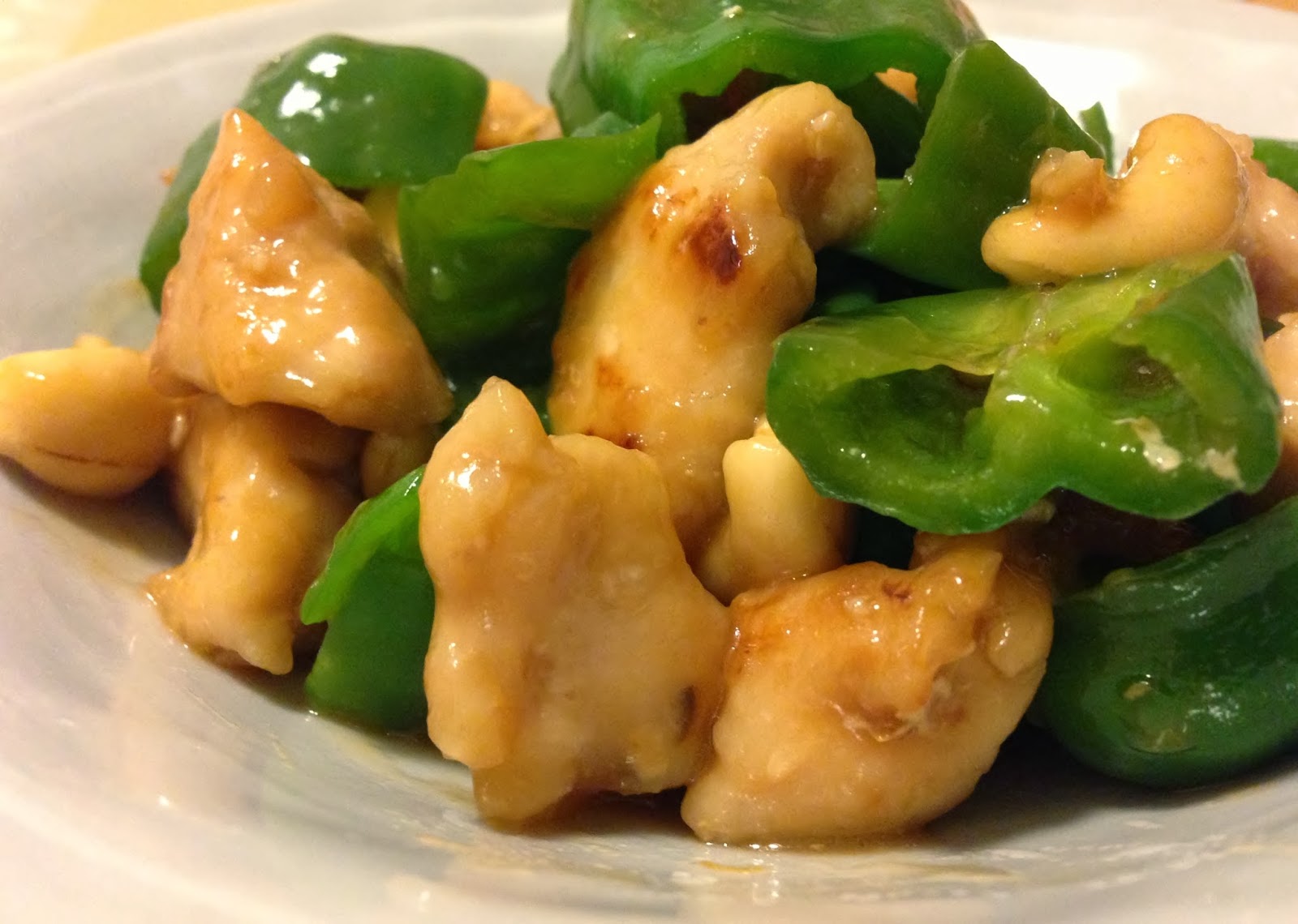 ヒシとカシューナッツの炒め物 レシピ