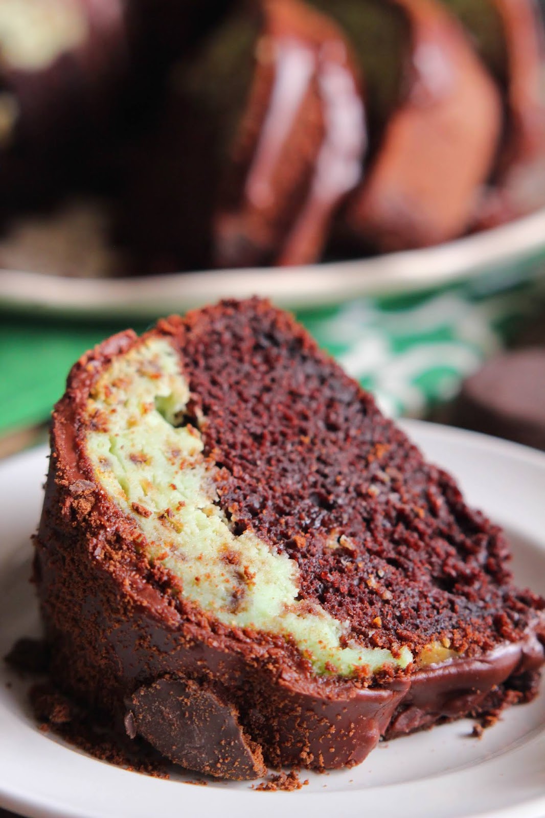 Eat Cake For Dinner Thin Mint Fudge Ribbon Cake