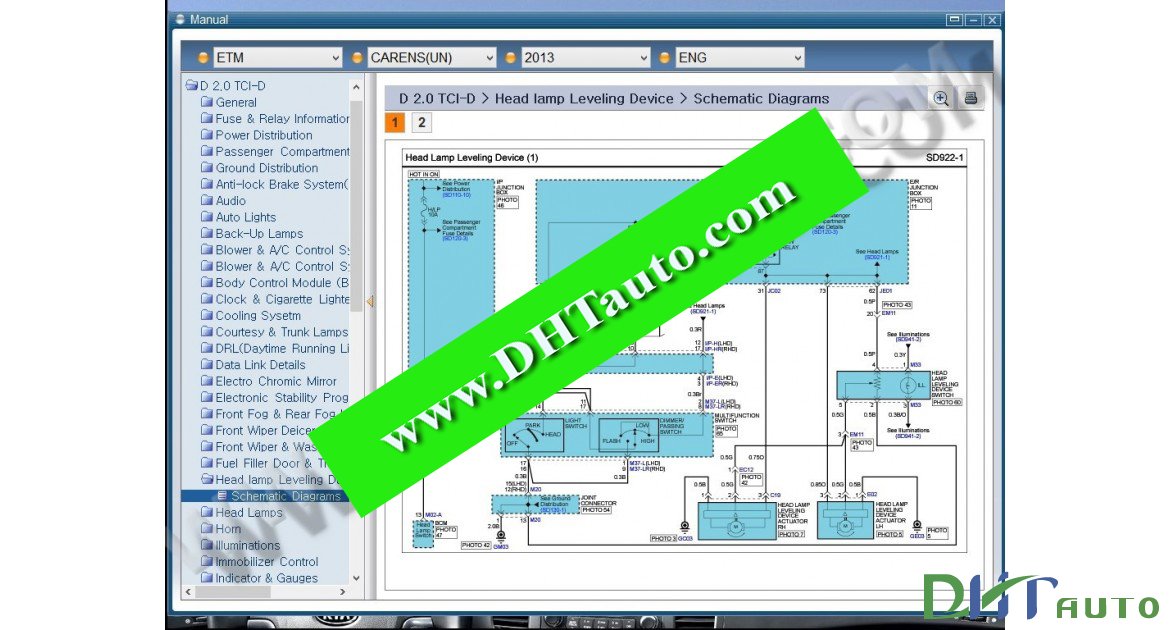 KIA GDS SERVICE & REPAIR INFORMATION [2016] Automotive Library
