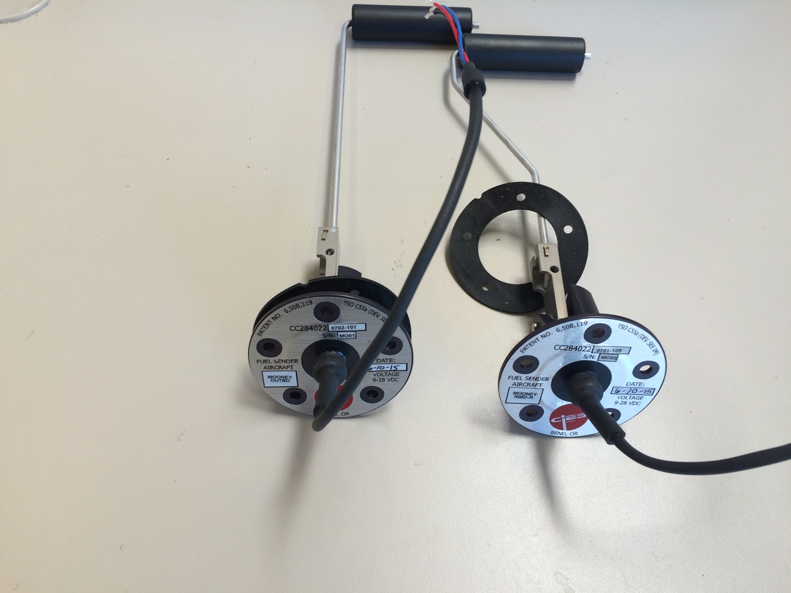 Field Fuel Senders CiES Mooney Fuel Level Senders A Digital