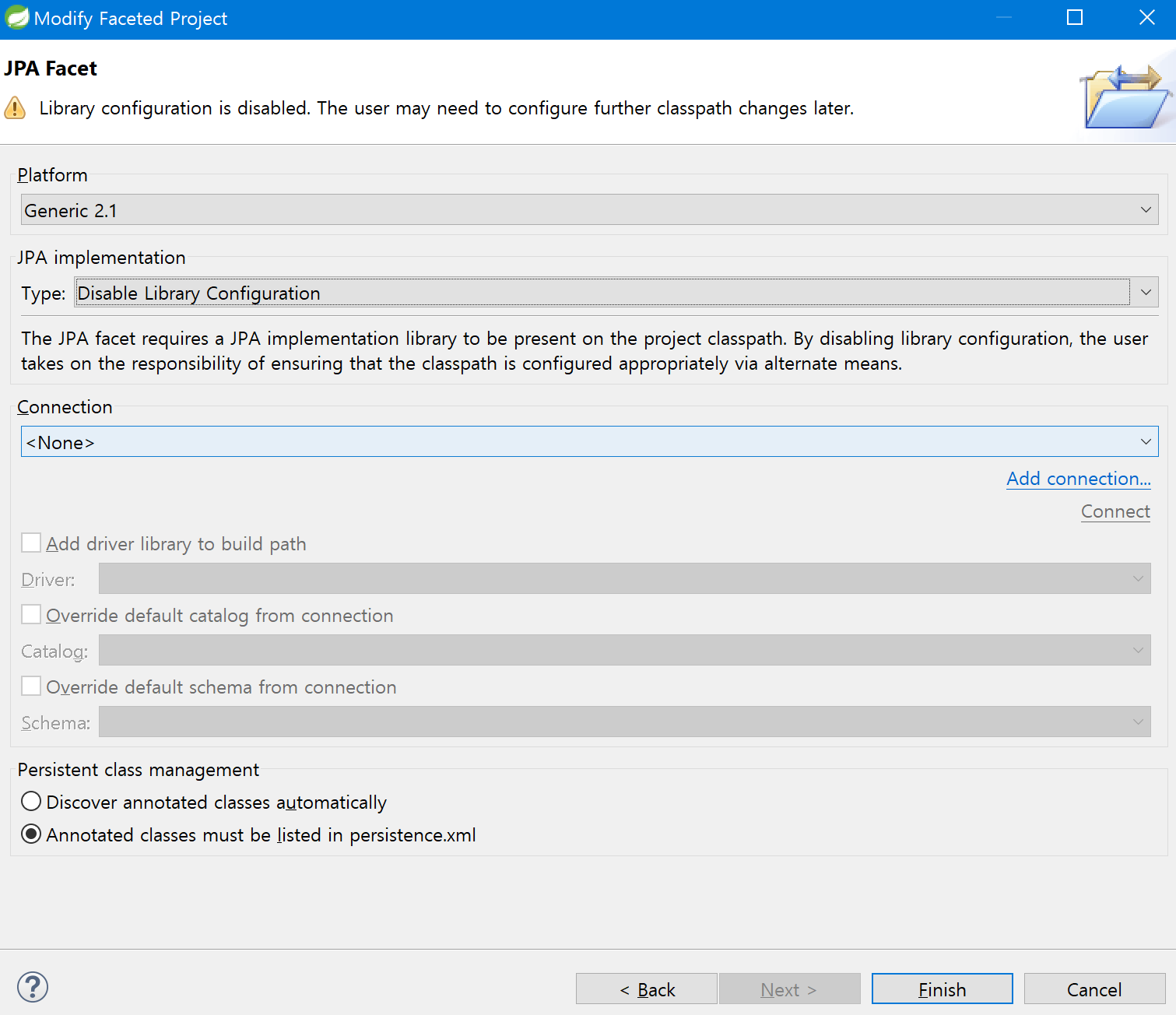 lionks80 JPA & Hibernate Reverse Engineering