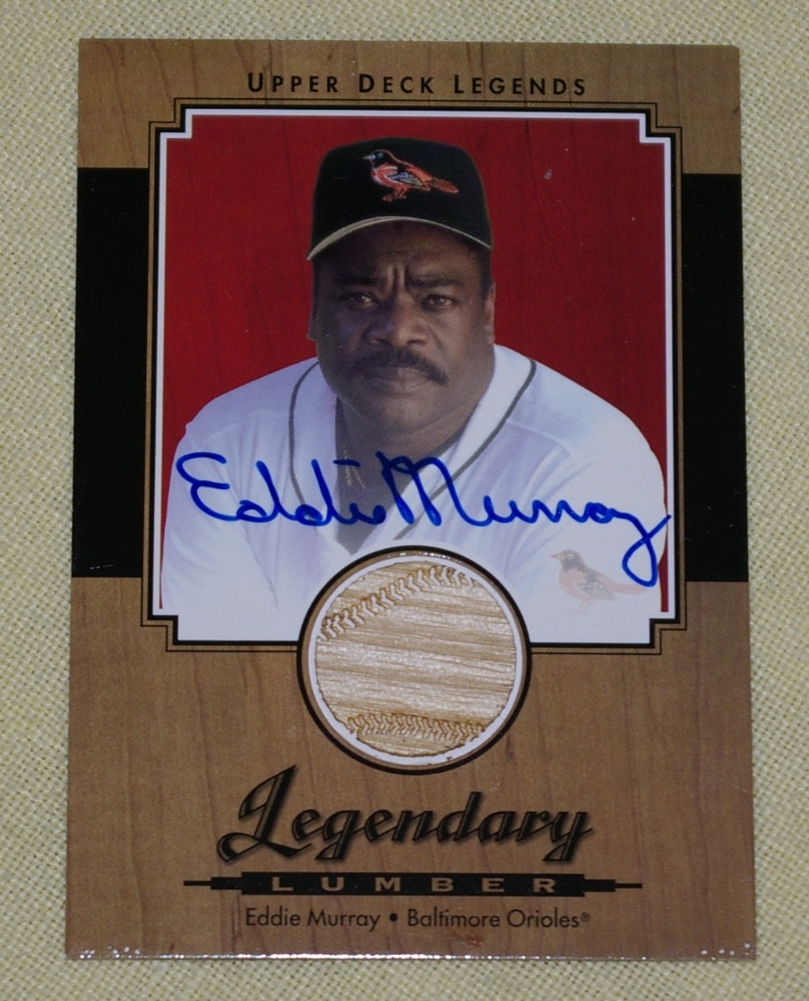 Baseball Card Breakdown Got my Eddie Murray autograph!