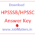 HPSSSB Answer Key 2018 : Download HPSSC Exam-Wise Answer Key @ hpsssb.hp.gov.in