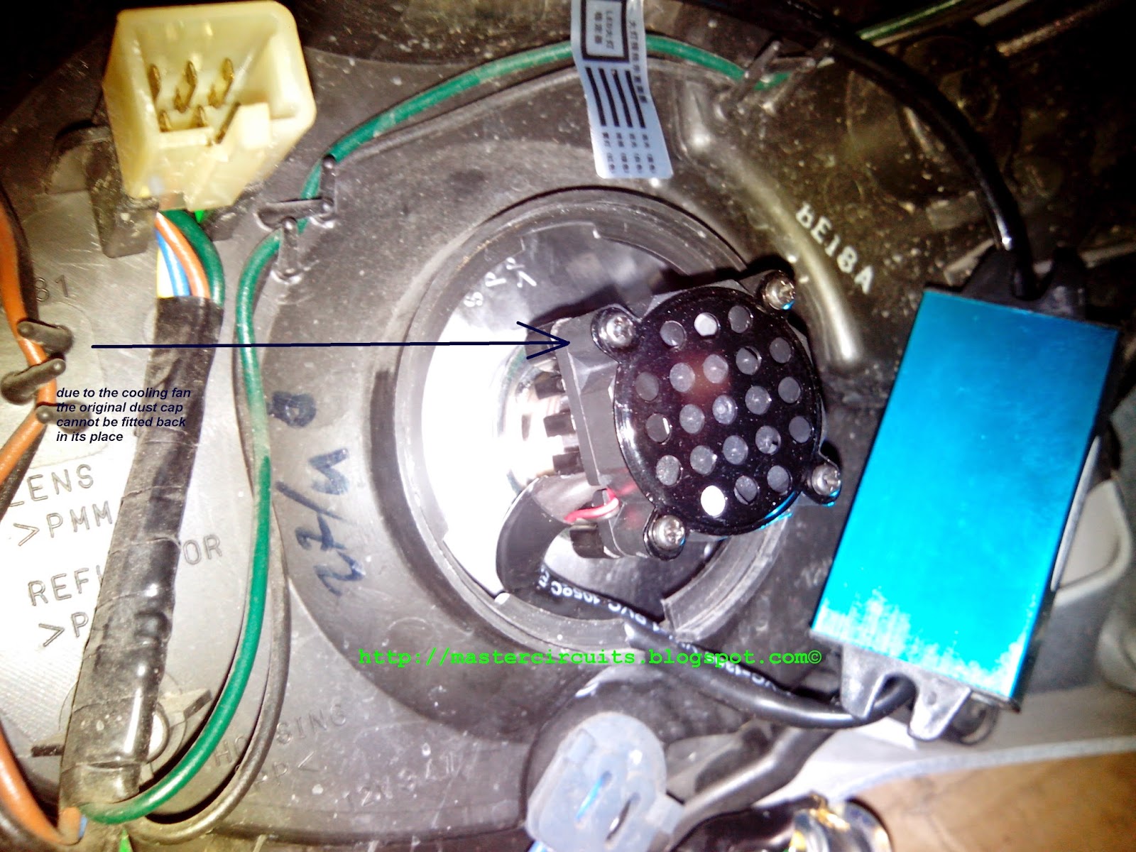 Yamaha Mio Soul Led Headlight Conversion - Techy at day, Blogger at