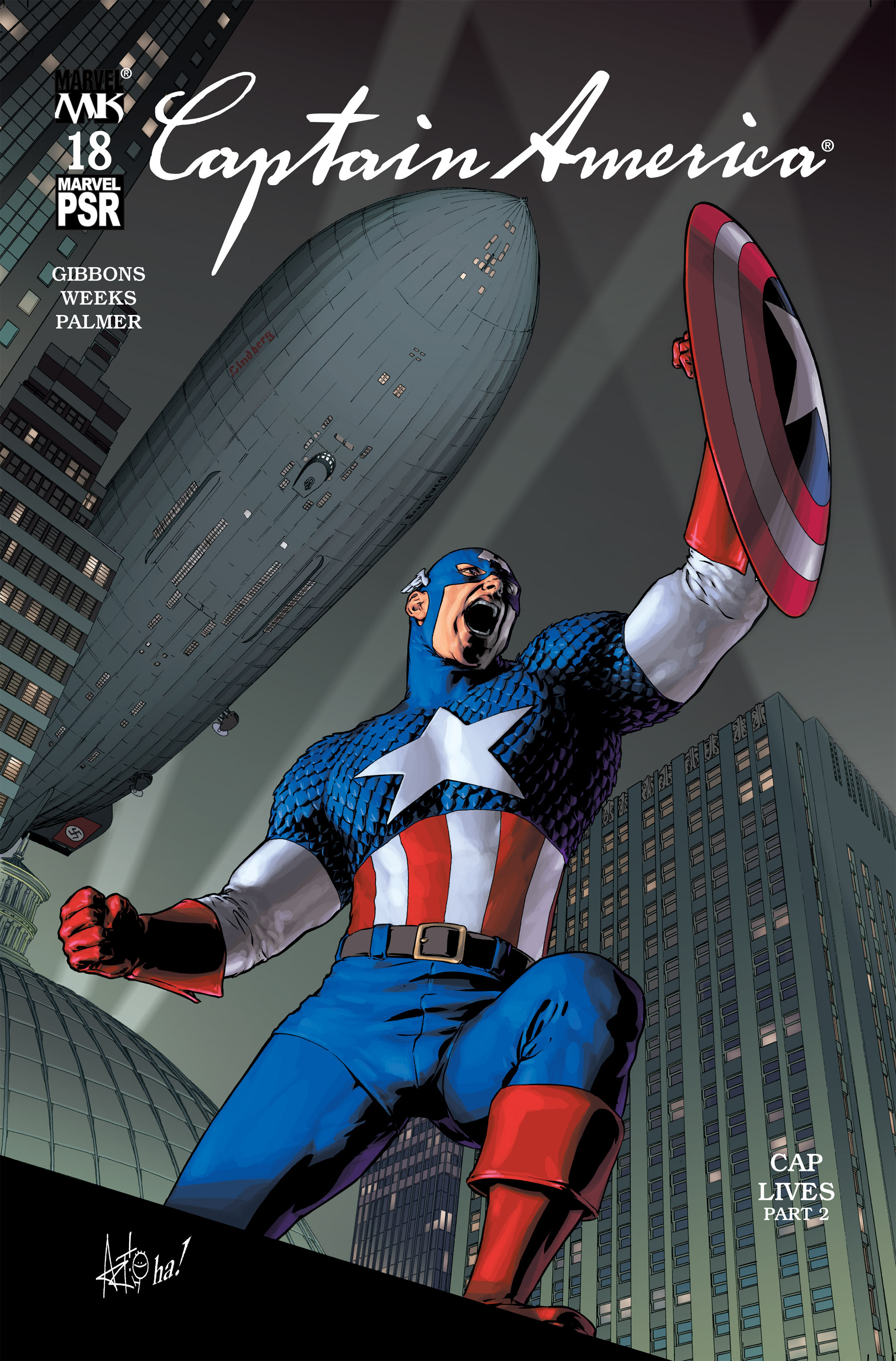 Read online Captain America (2002) comic -  Issue #18 - 1