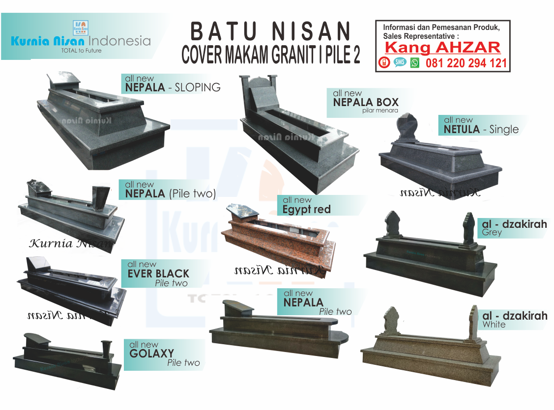 Kurnia Nisan Indonesia Welcome To The Official Site Harga Batu Nisan Granit