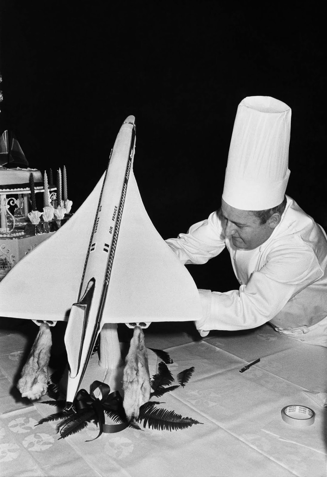 A Concorde cukormodellje.  1965.