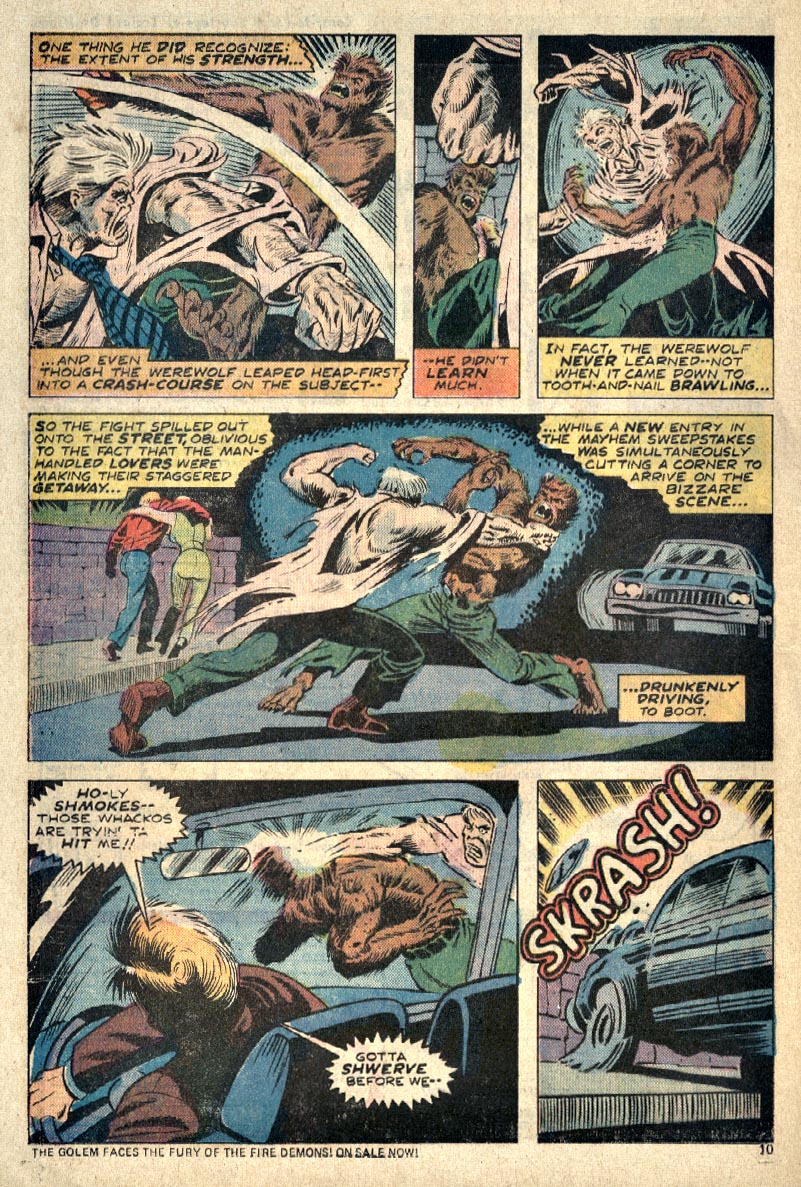 Read online Werewolf by Night (1972) comic -  Issue #25 - 8