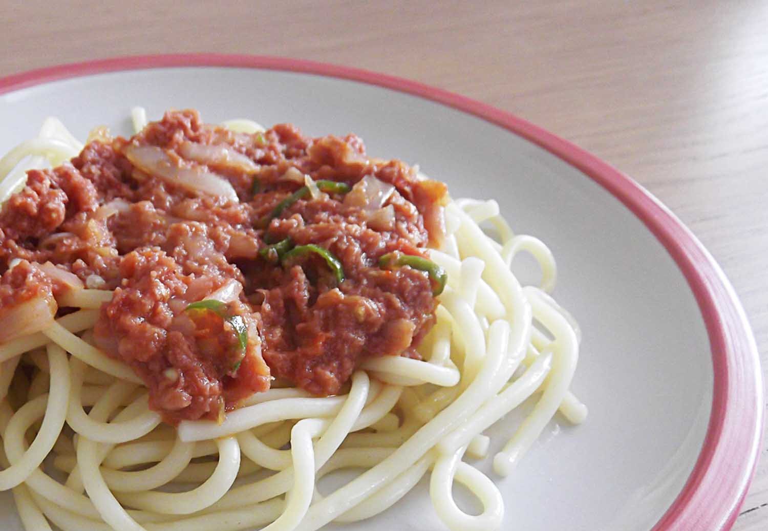 Recipe Scrapbook: Corned Beef with Spaghetti