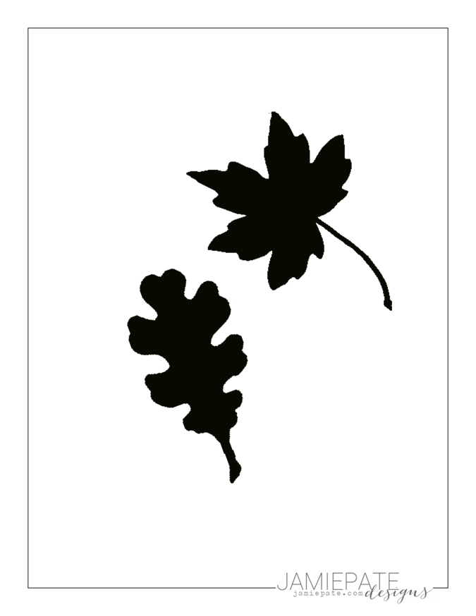 How to Foil a Fall Leaf Wreath Tutorial by Jamie Pate for Heidi Swapp  |  @jamiepate for @heidiswapp