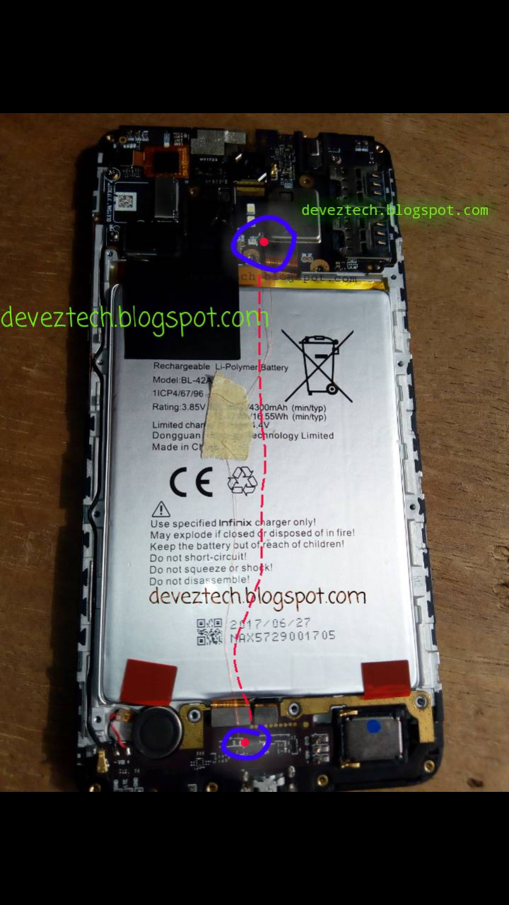 Infinix Phones Infinix X572 Charging Board Flex Cable Infinix X572