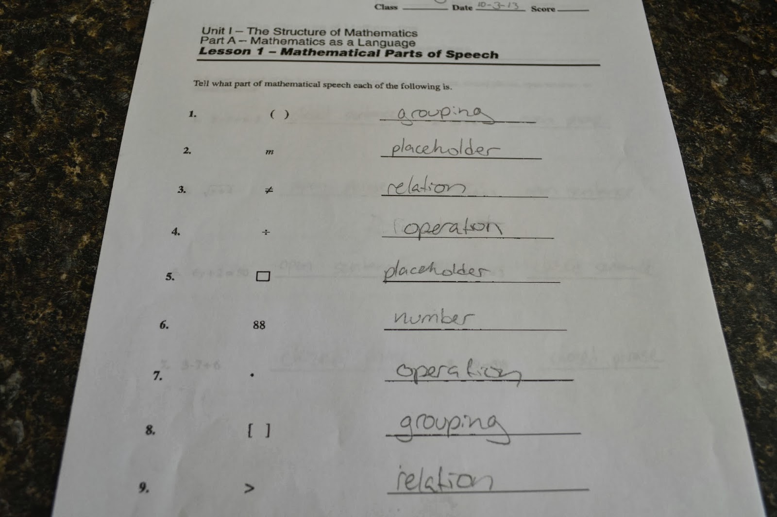 Grade 7 Algebra Unit Test - 1000 images about maths patterns and