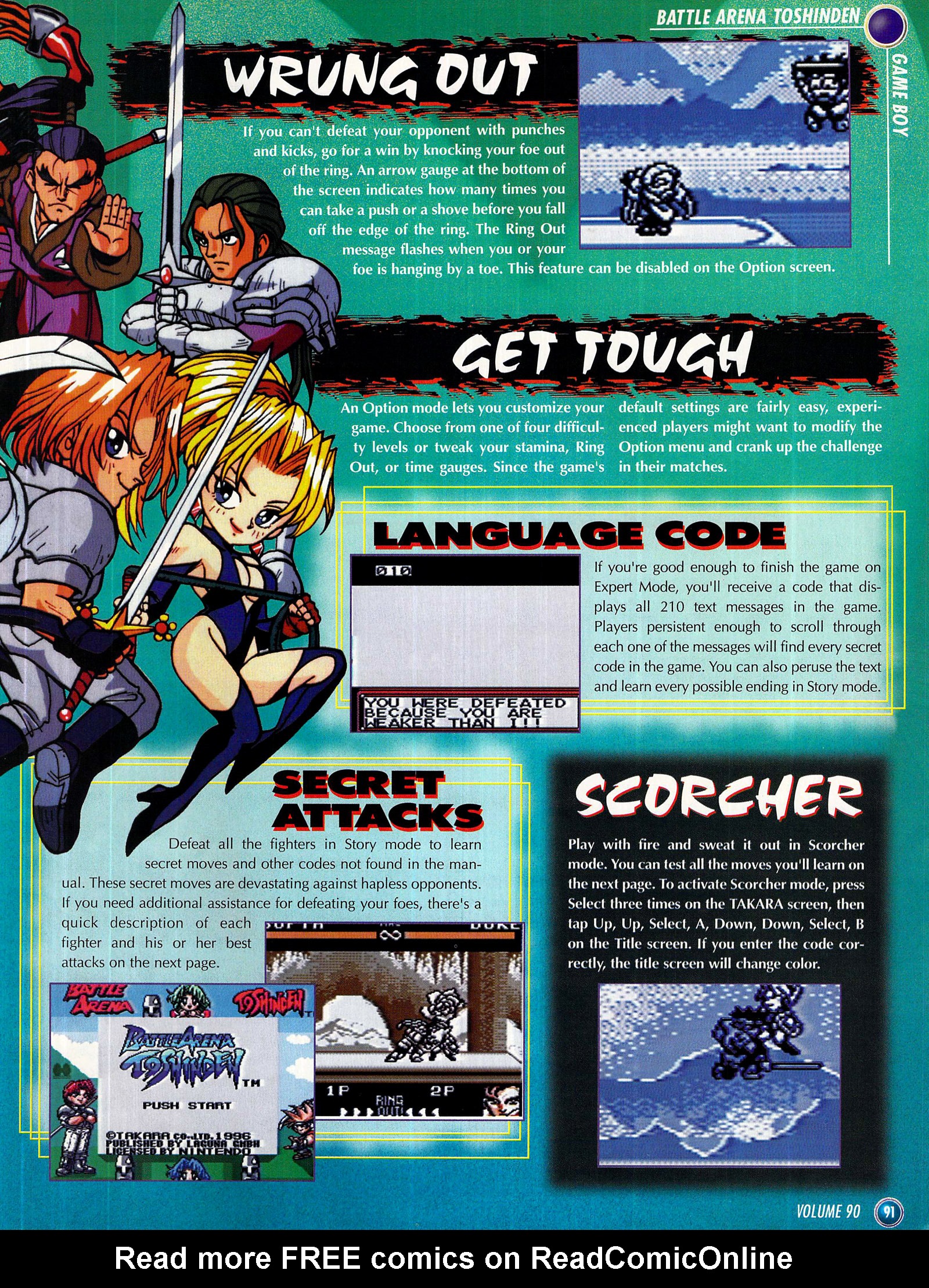 Read online Nintendo Power comic -  Issue #90 - 91
