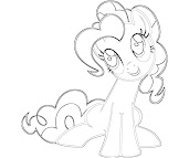 #7 Pinkie Pie Coloring Page