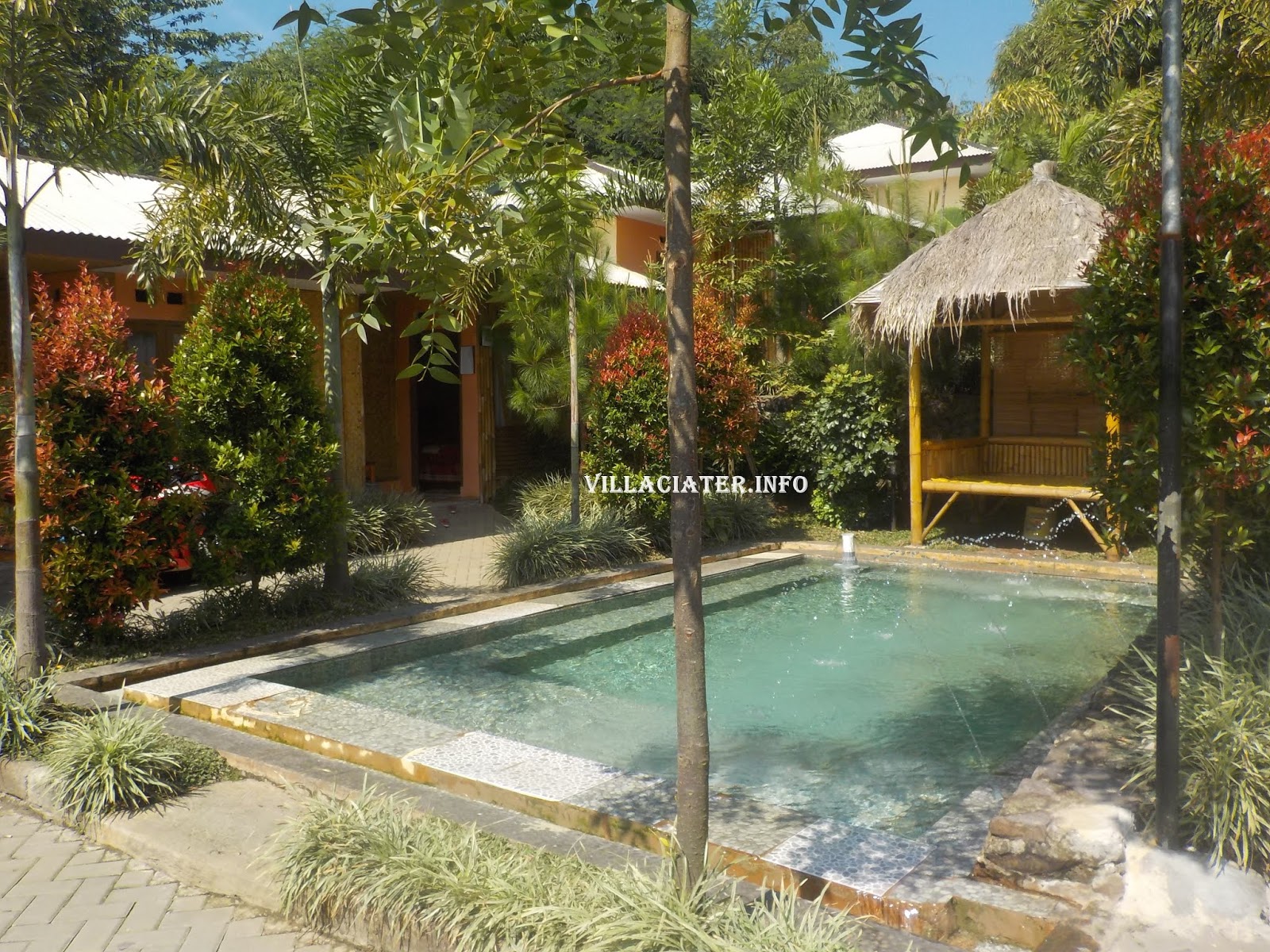 7 villa di ciater dengan kolam renang air panas pribadi