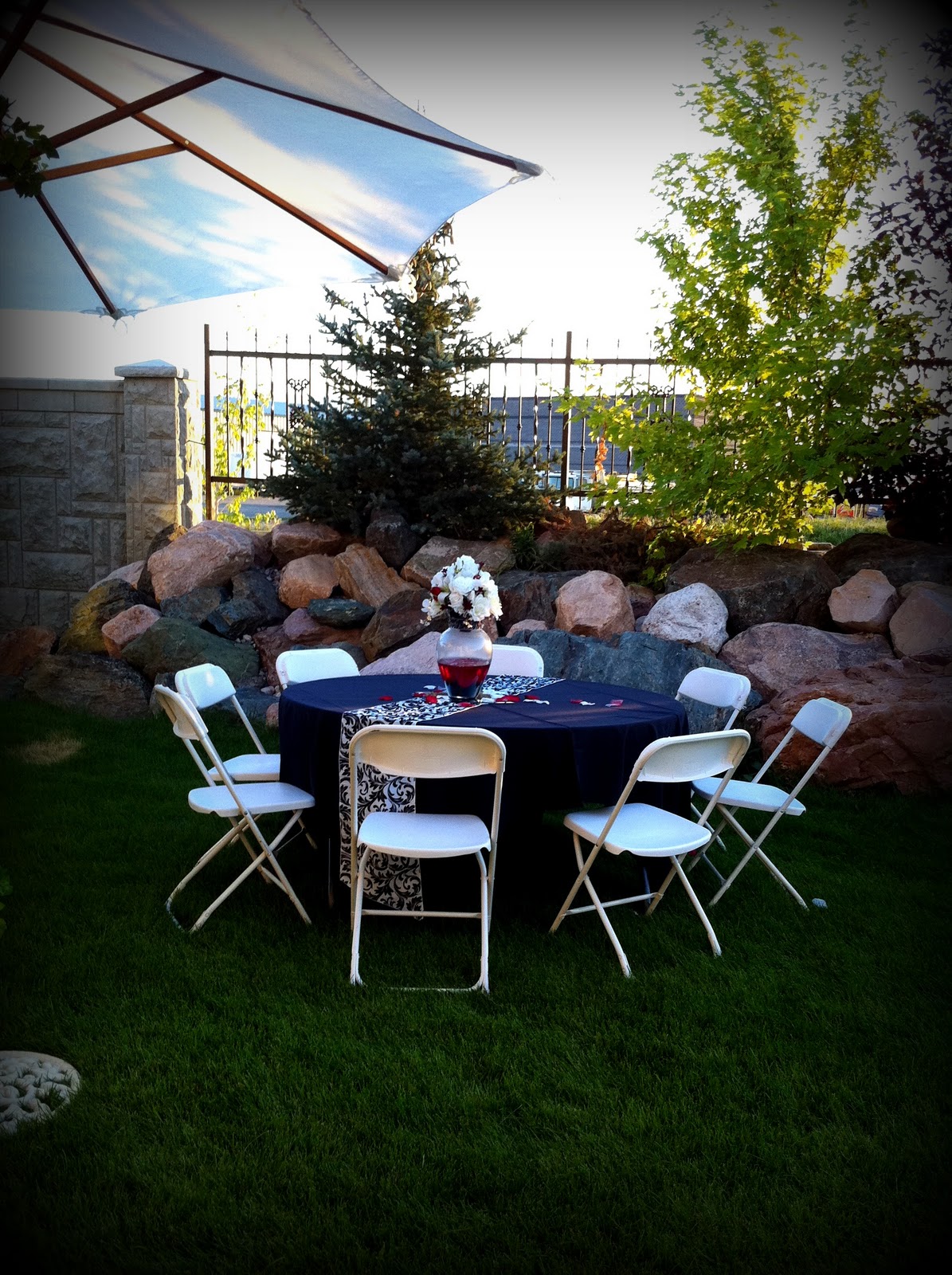 Castle Manor Ouside Reception Utah