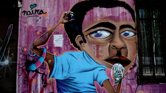 street art in santiago de chile barrio brasil arte callejero