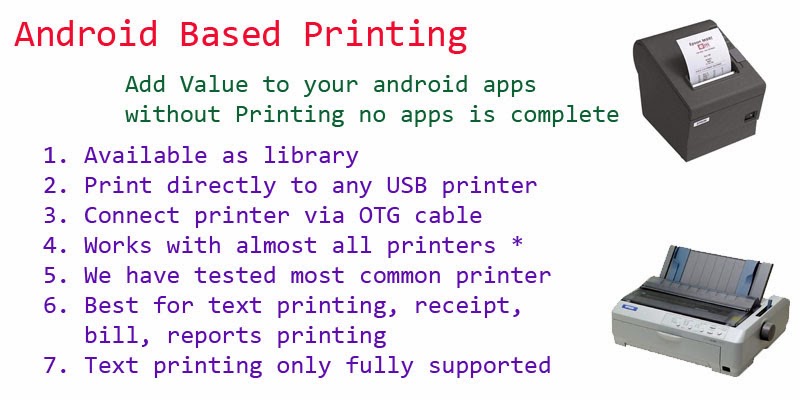 print via otg android