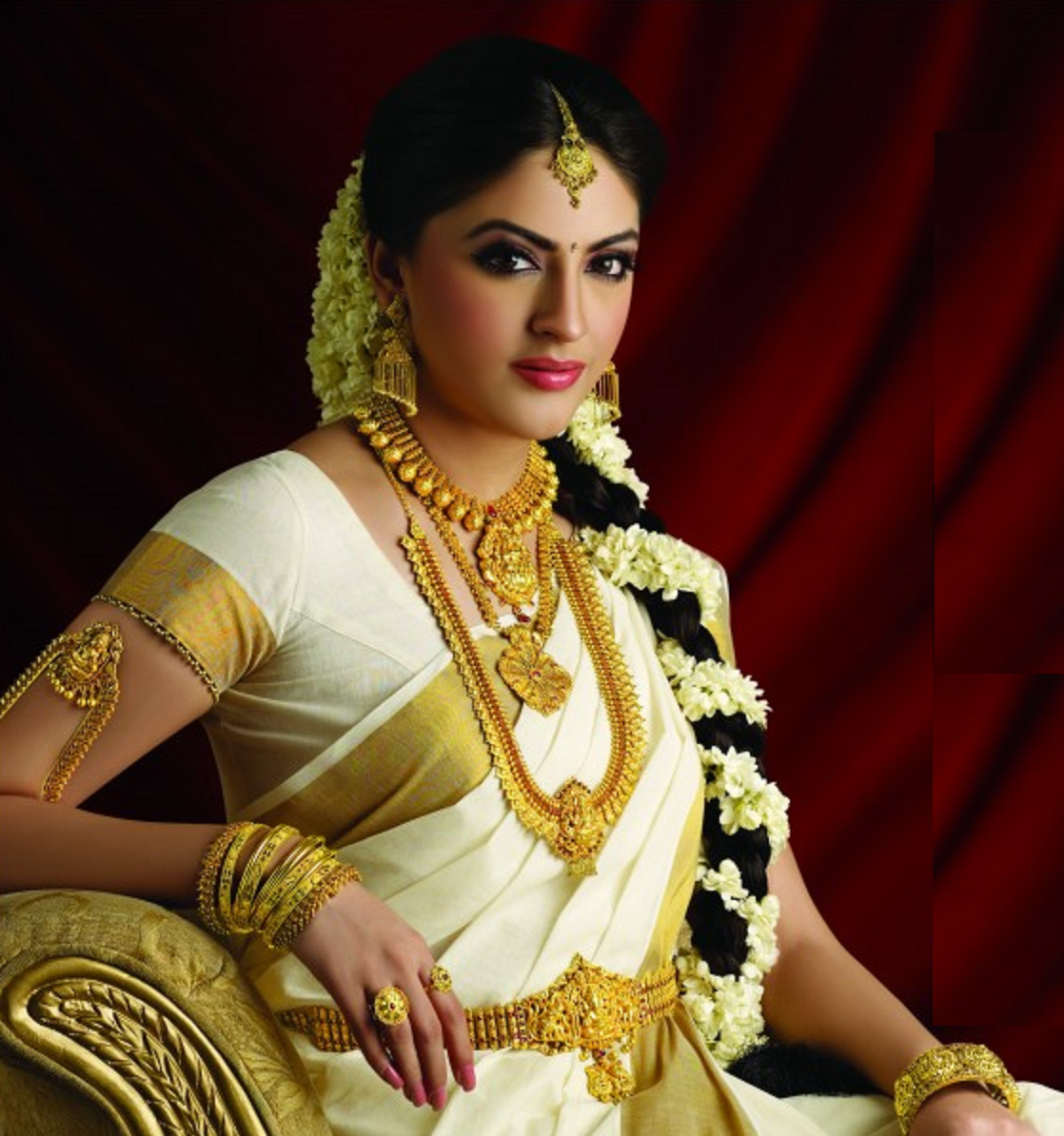 South Indian Bridal Wedding Jewelry 2014 - 2015 HD Wallpaper.