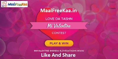Valentine’s Day Contest – Love Da Tashn & Win Redmi Smartphone