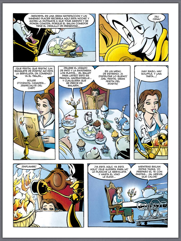 La Bella Y Las Bestias Comic