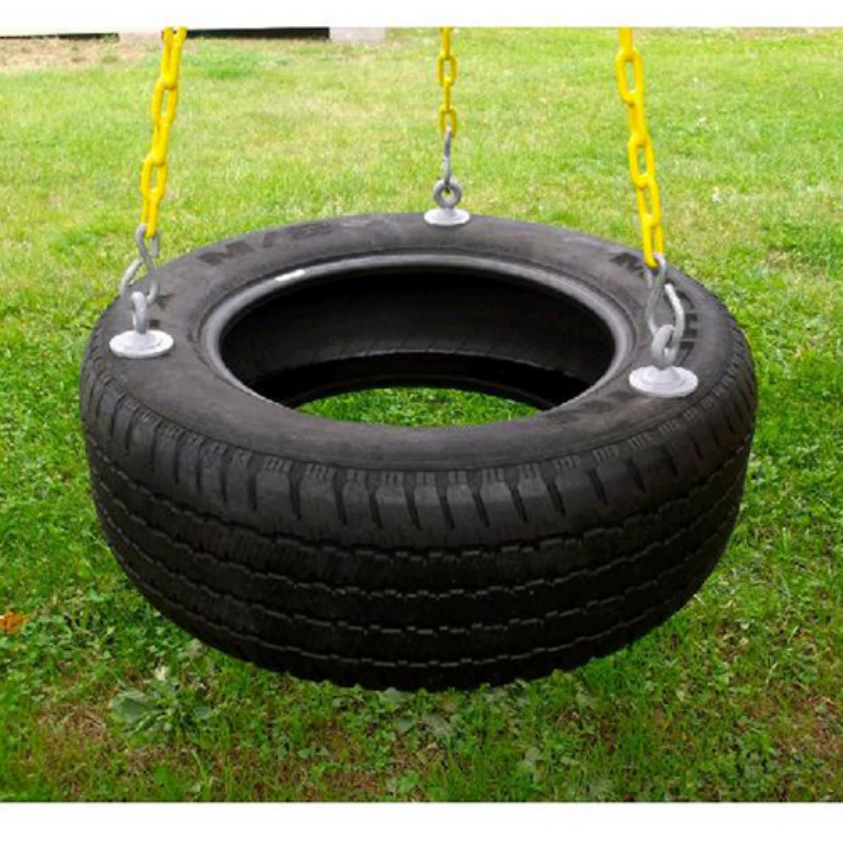 кресло качели из покрышки