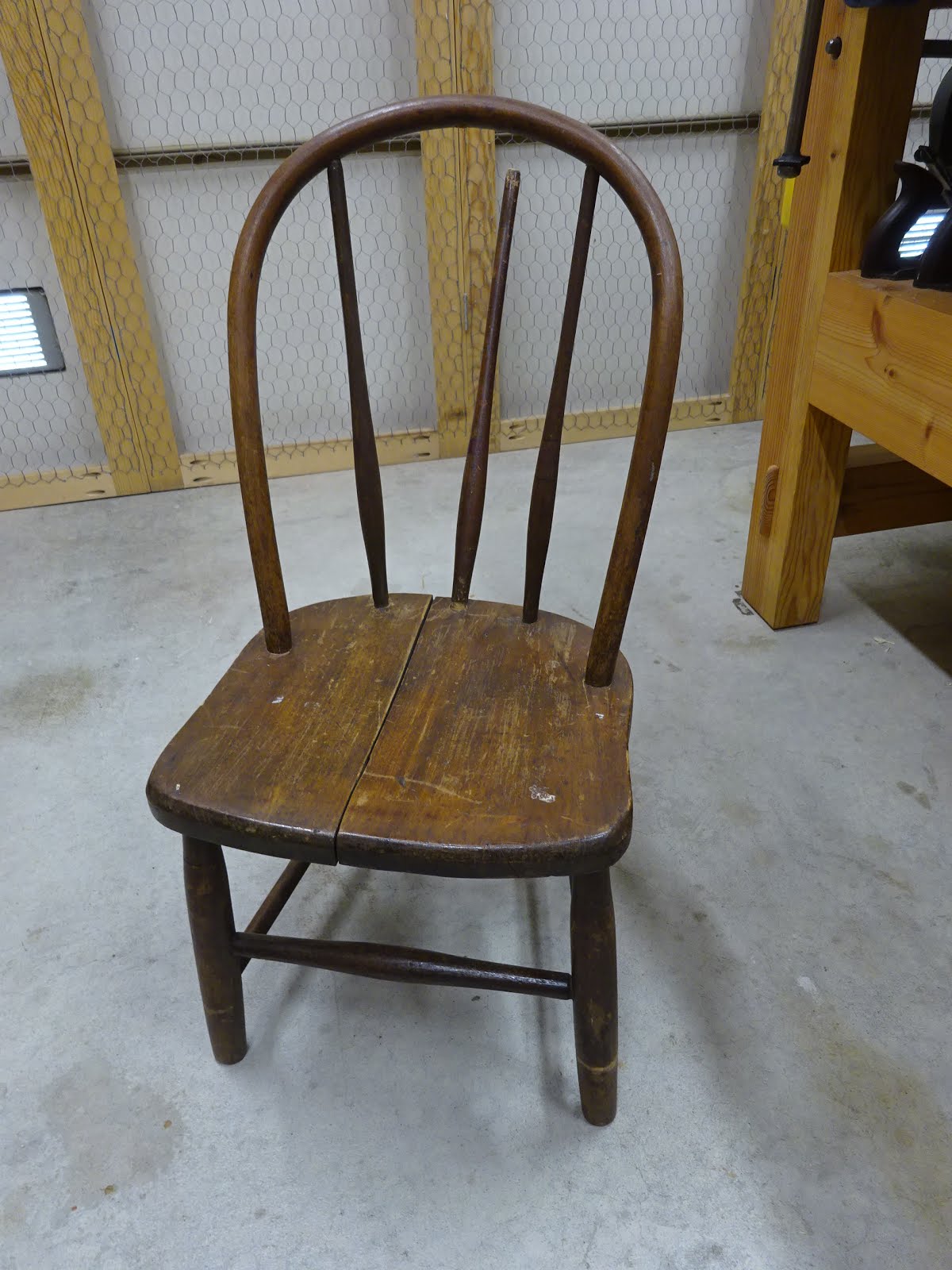 Woodworking in a Tiny Shop Child's Sunday School Chair Part 1 The