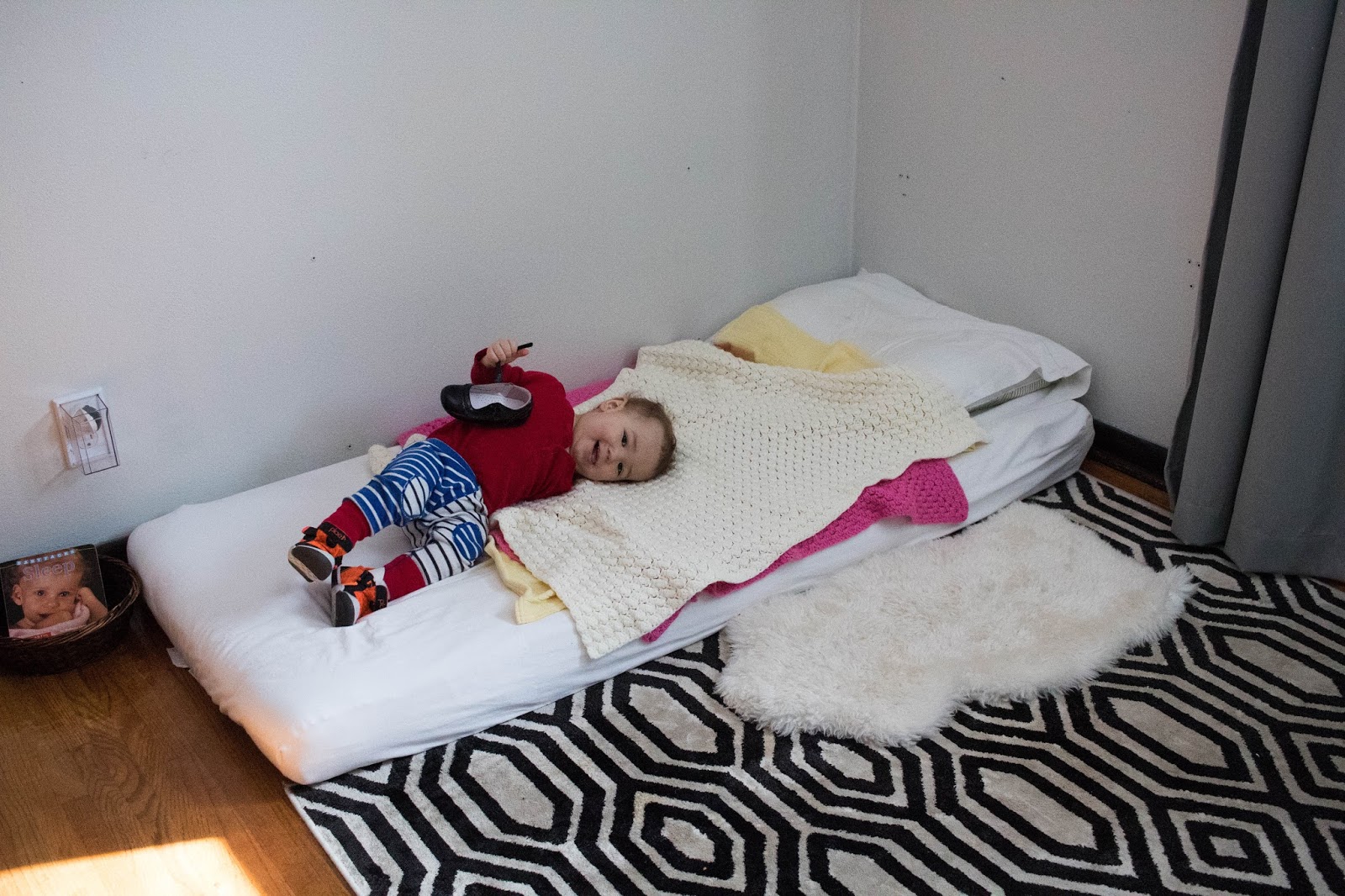 Montessori Floor Beds and Young Toddlers