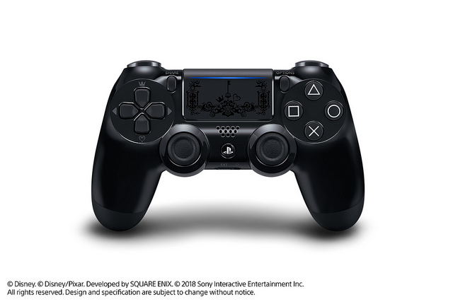 هذا هو الشكل النهائي للنسخة الخاصة لجهاز PS4 بألوان لعبة Kingdom Hearts 3 و الموجهة للجمهور الغربي ..