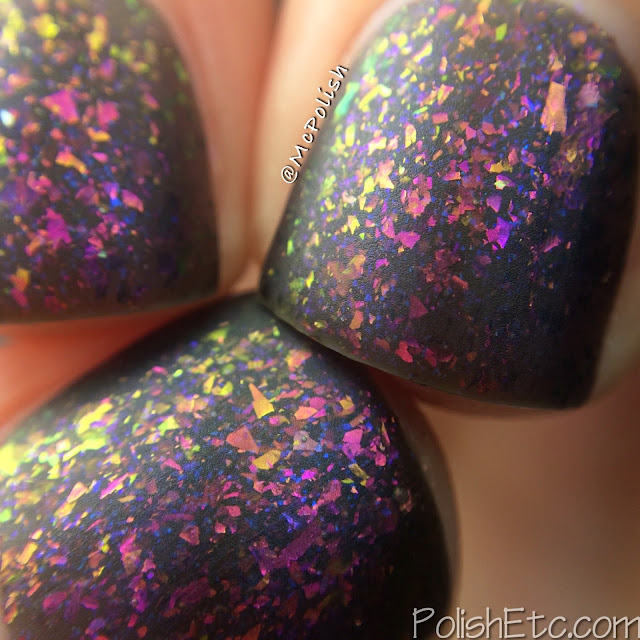 Loaded Lacquer - Beauty & the Beast Mode - McPolish - Gym-timidation matte macro