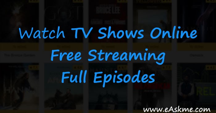 free watch tv series online streaming