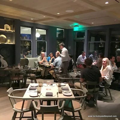 dining room at Acacia House restaurant in St. Helena, California