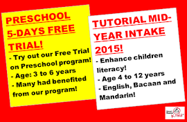 Preschool & Tutorial News!