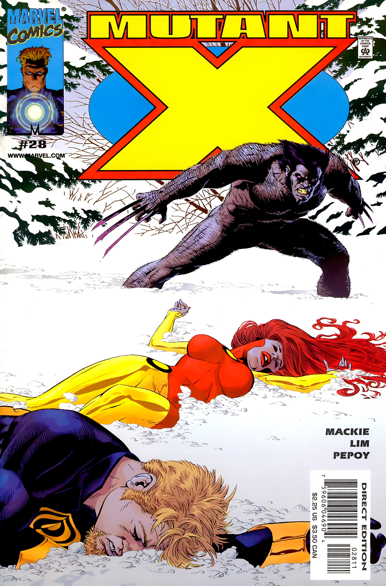 Mutant X issue 28 - Page 1