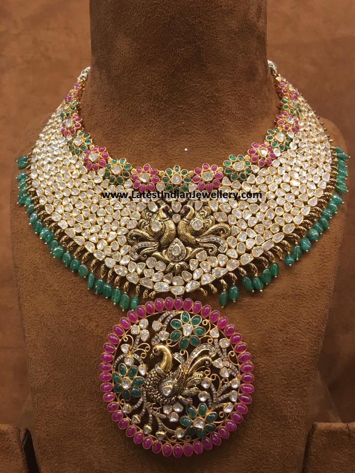 Kundan Necklace Sets by Khurana Jewellers