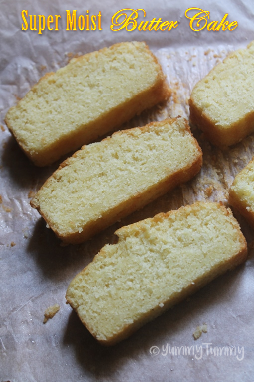 Moist Butter Cake Recipe Yummy Tummy