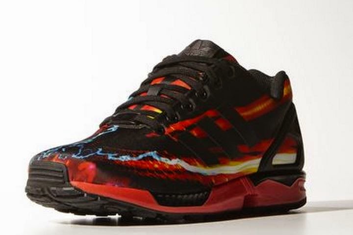 adidas original zx flux marron