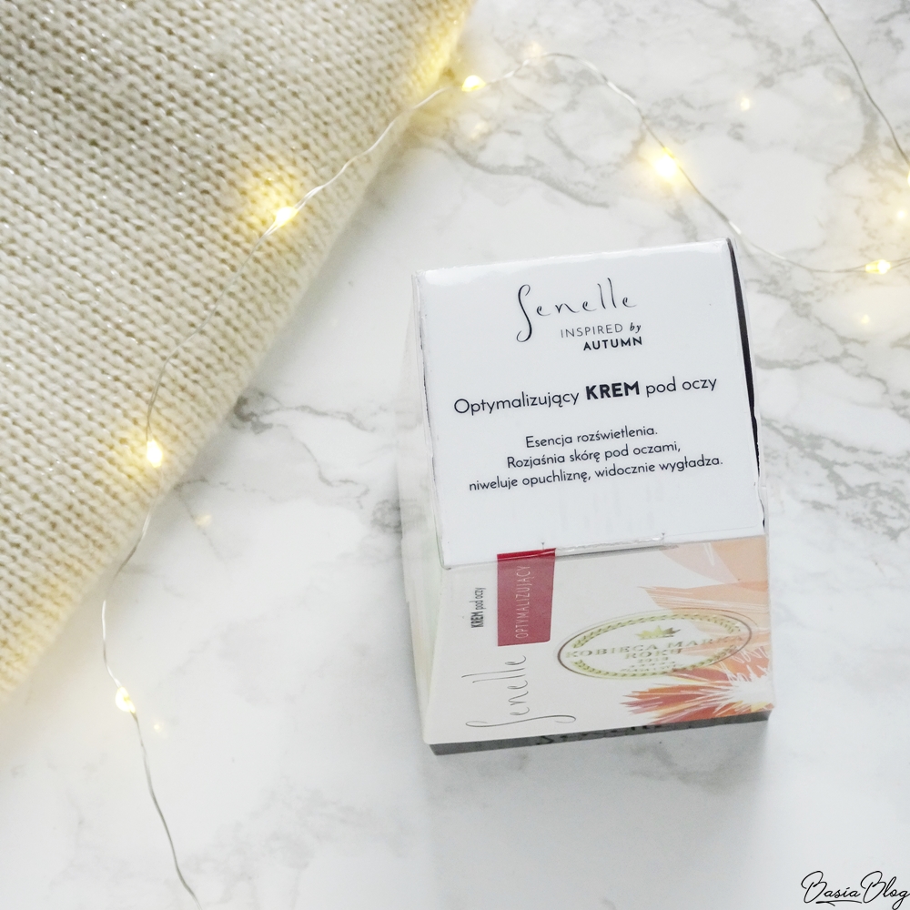 Senelle optymalizujący krem pod oczy Autumn, dobry krem pod oczy, krem pod oczy pod korektor, krem pod oczy pod makijaż, krem pod oczy na noc