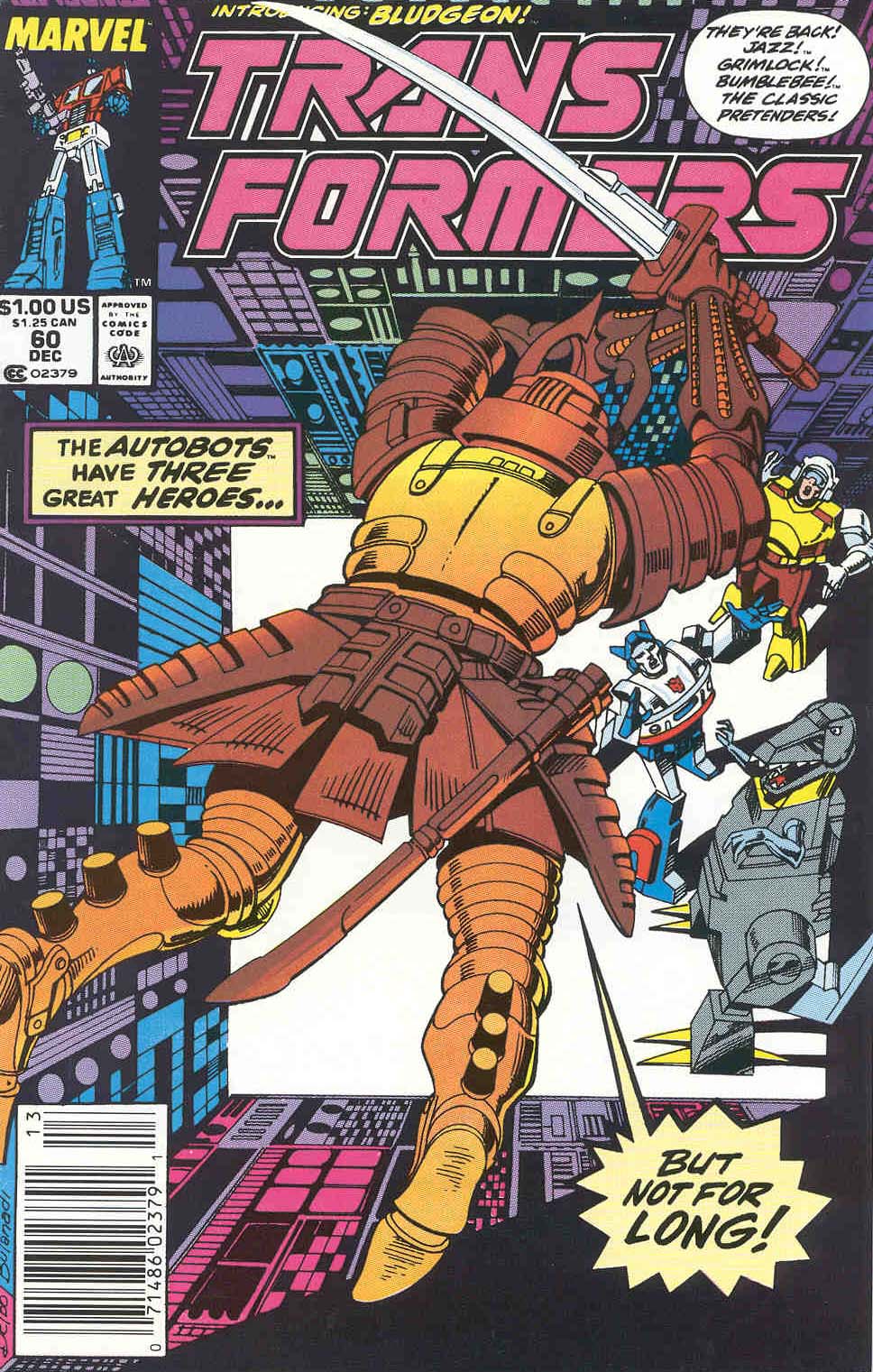 Read online The Transformers (1984) comic -  Issue #60 - 1