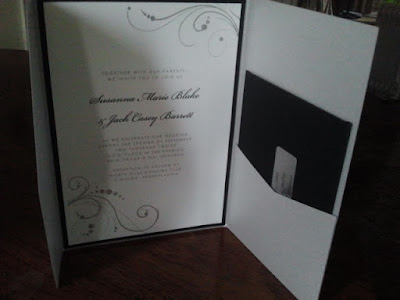 Custom made wedding invitation K'Mich Weddings - Wedding invitation - wedding planning