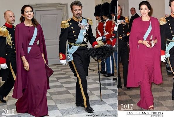Crown Princess Mary wore a Lasse Spangenberg Gown