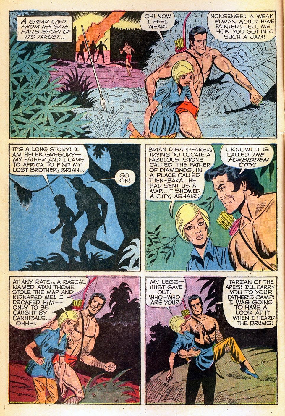 Read online Tarzan (1962) comic -  Issue #190 - 6