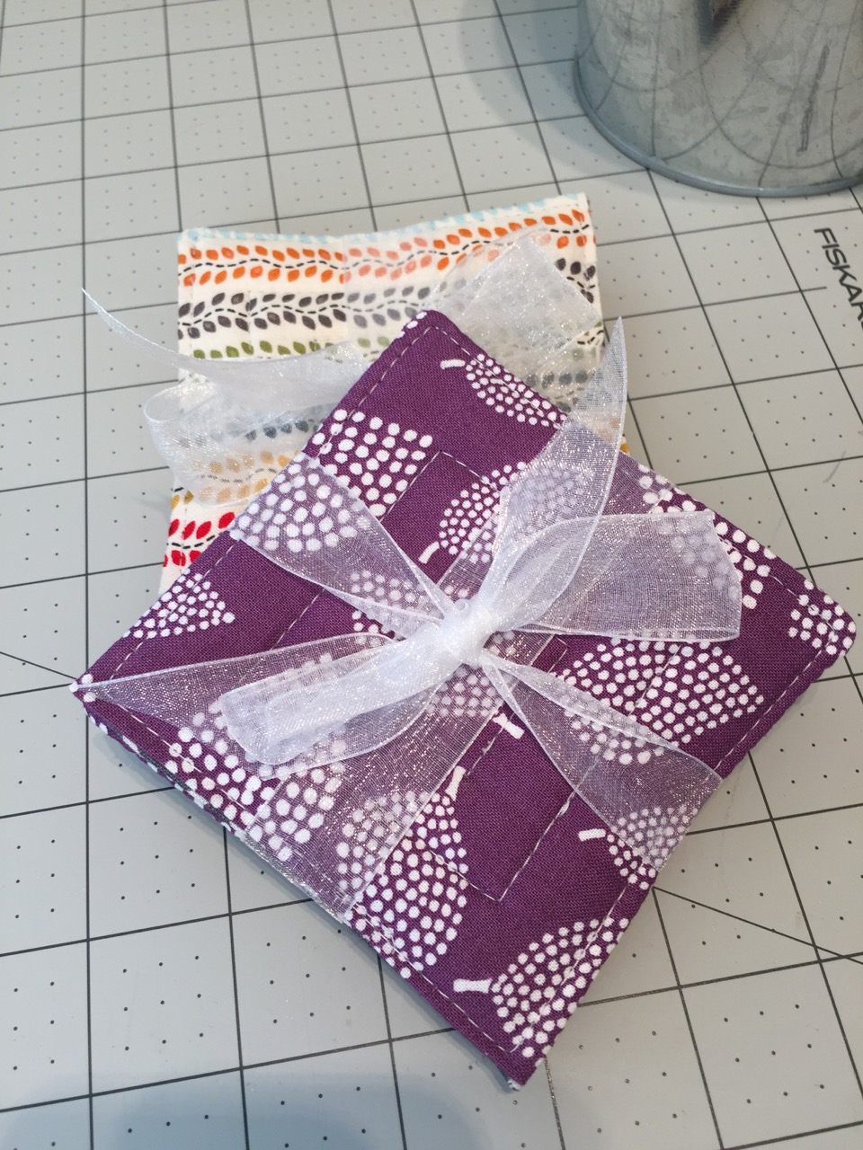 Shiner's view Quilted Coaster Tutorial