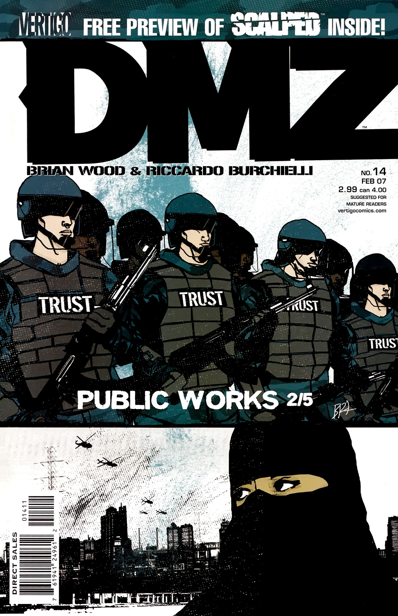 Read online DMZ (2006) comic -  Issue #14 - 1